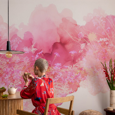 Tapetai Blomstermønster