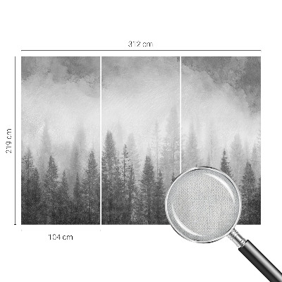 3D fototapetas su motyvu „Skovtåge“