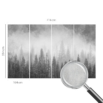 3D fototapetas su motyvu „Skovtåge“