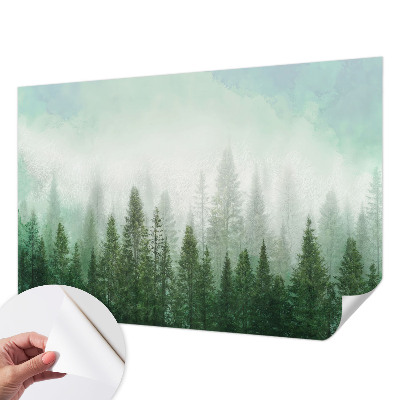 3D fototapetas sienoms su motyvu Ulv ir skoven