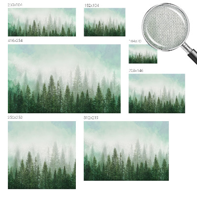 3D fototapetas sienoms Ulv ir skoven