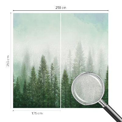 3D fototapetas sienoms Ulv ir skoven