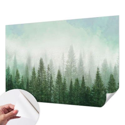 3D fototapetas sienoms su motyvu Ulv ir skoven