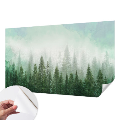 3D fototapetas sienoms su motyvu Ulv ir skoven