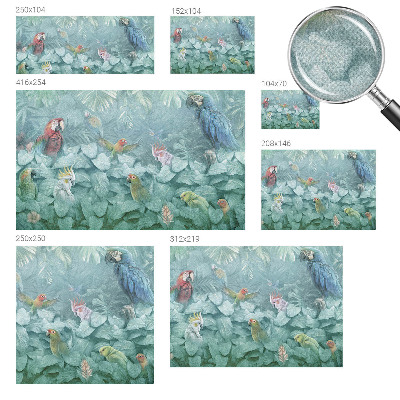 Tapetai Egzotiška fuglė