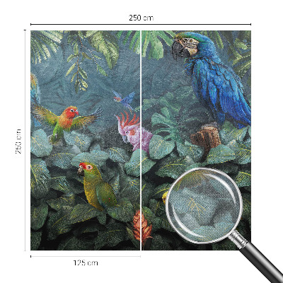 Savaime lipnus fototapetas Egzotiškos džiunglės