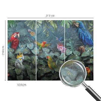 Savaime lipnus fototapetas Egzotiškos džiunglės