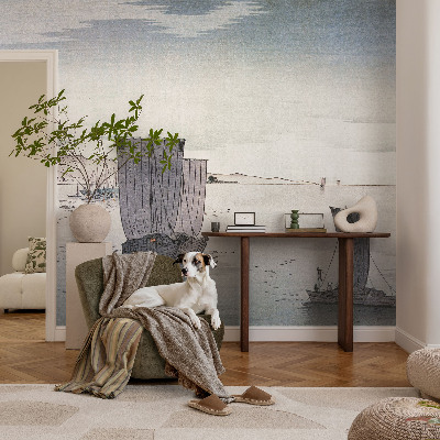 Fototapetas vaiko kambariui Nautisk landskab