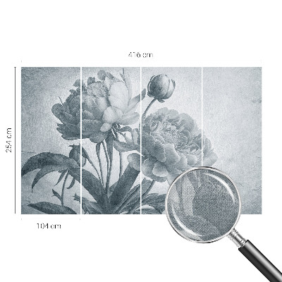 Savaime lipnus fototapetas Blomsteragtig prašmatnumas