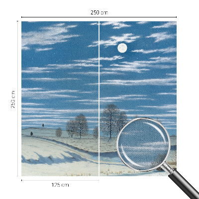 Savaime lipnus fototapetas Žiemos šalis