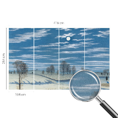 Savaime lipnus fototapetas Žiemos šalis