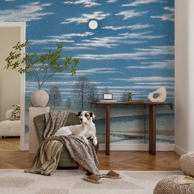 Savaime lipnus fototapetas Žiemos šalis