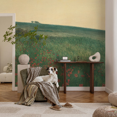 3D fototapetas Valmuemarker