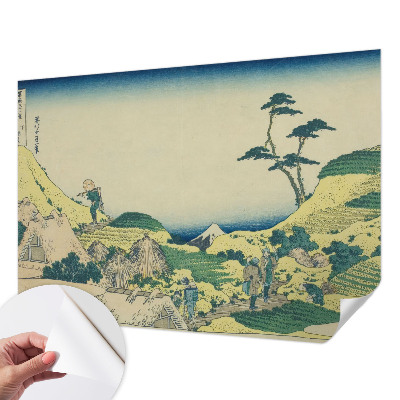 3D fototapetas sienoms su vaizdu į kaimišką peizažą