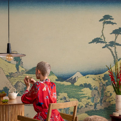 3D fototapetas sienoms Landligt landskab