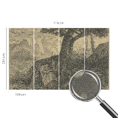 Savaime lipnus fototapetas Skaitymo charakteristikos