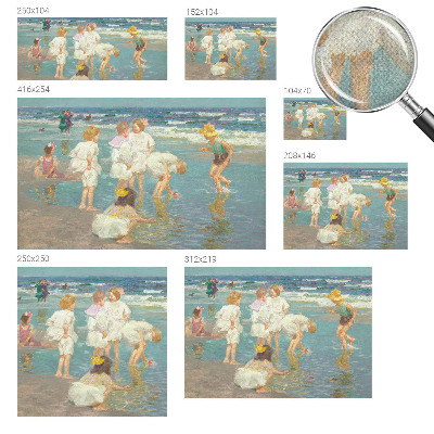 3D fototapetas Strandbarndom