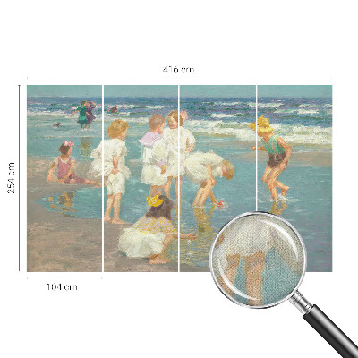 3D fototapetas Strandbarndom