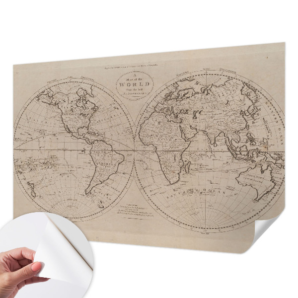 Fototapetas vaiko kambariui Gammelt kortelė