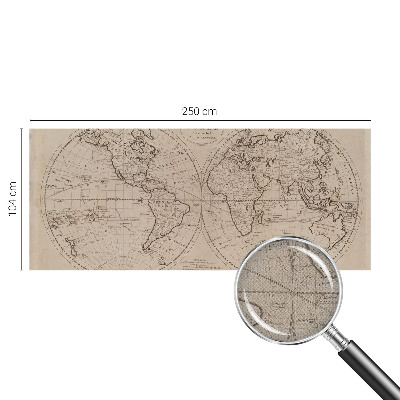 Fototapetas vaiko kambariui Gammelt kortelė