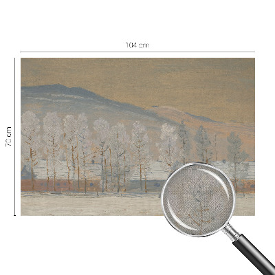 Savaime lipnus fototapetas Žiemos šalis