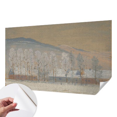 Savaime lipnus fototapetas Žiemos šalis