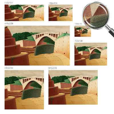 Tapetai Fredeligto kraštovaizdis