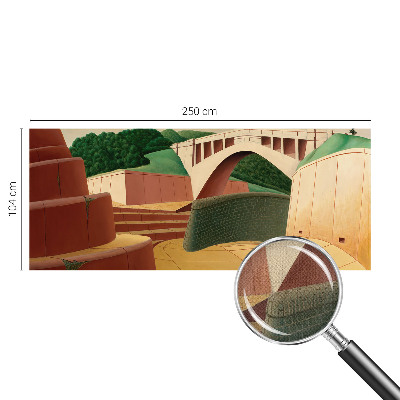 Tapetai Fredeligto kraštovaizdis