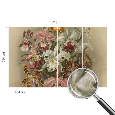 3D fototapetas sienoms Blomsteragtig elegancija