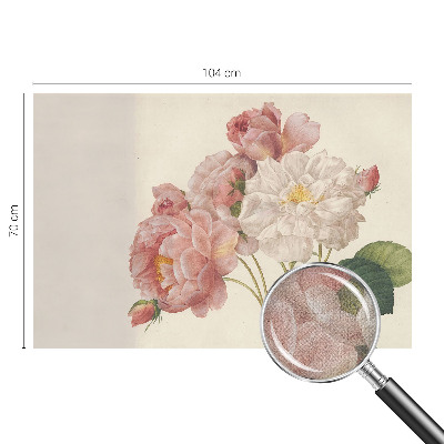 3D fototapetas sienoms Romantiška rožinė