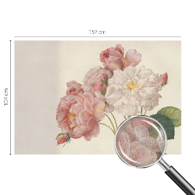 3D fototapetas sienoms Romantiška rožinė