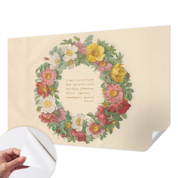 Fototapetas vaiko kambariui Blomsterkrans