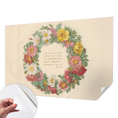 Fototapetas vaiko kambariui Blomsterkrans