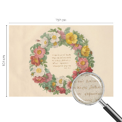 Fototapetas vaiko kambariui Blomsterkrans