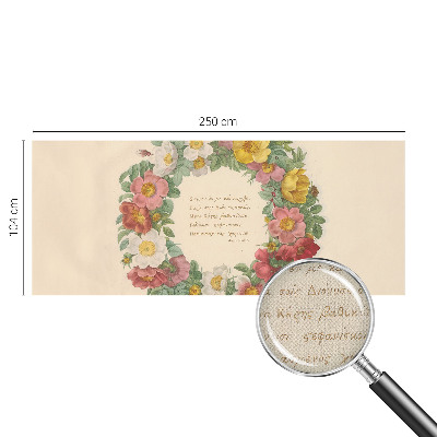 Fototapetas vaiko kambariui Blomsterkrans