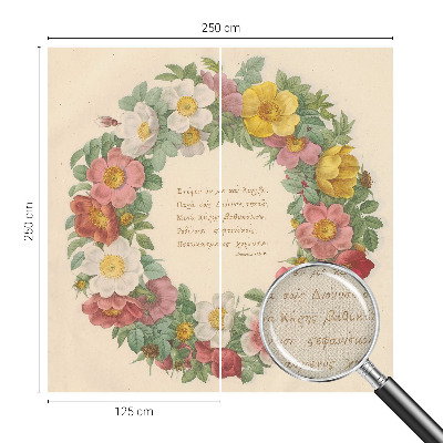 Fototapetas vaiko kambariui Blomsterkrans