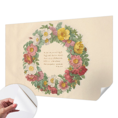 Fototapetas vaiko kambariui Blomsterkrans