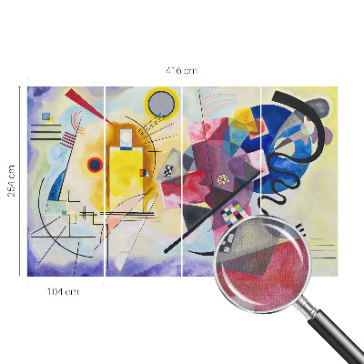 Tapetai Spalvinga abstrakcija