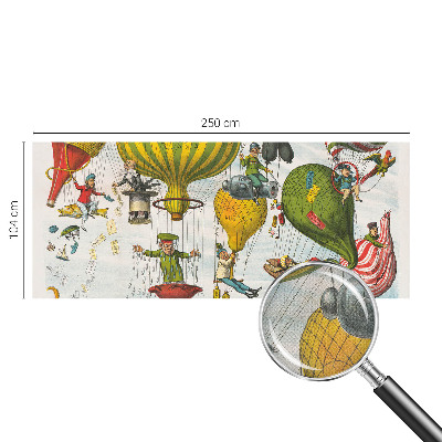 Savaime lipnus fototapetas Balionų kruizai