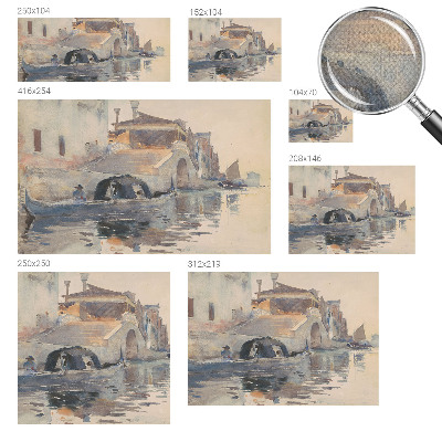 3D fototapetas sienoms su Venecijos motyvu