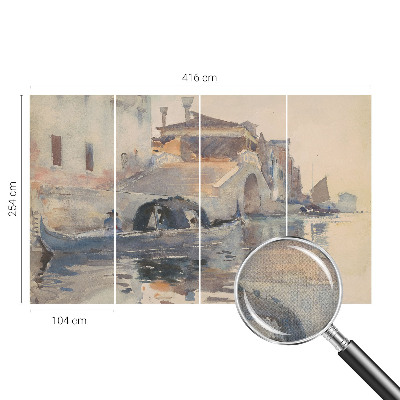 3D fototapetas sienoms su Venecijos motyvu
