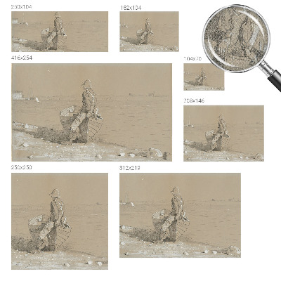 3D fototapetas sienoms su nostalgine scena