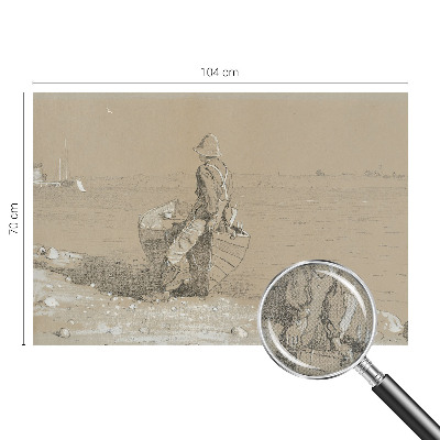 3D fototapetas sienoms su nostalgine scena