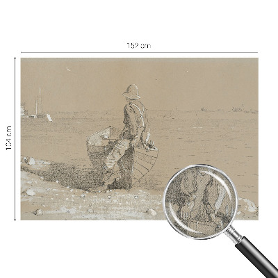 3D fototapetas sienoms Nostalgijos scena