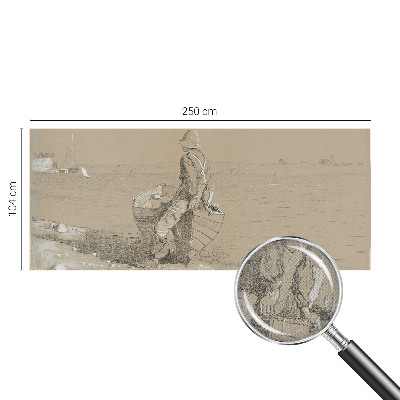 3D fototapetas sienoms Nostalgijos scena