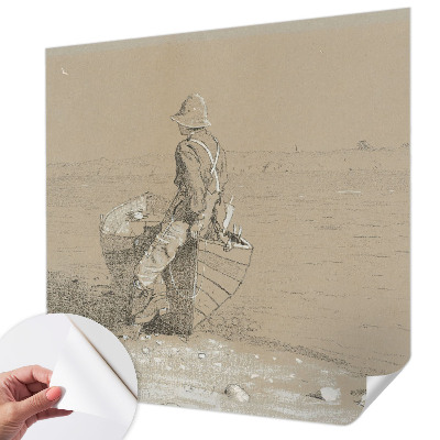 3D fototapetas sienoms su nostalgine scena
