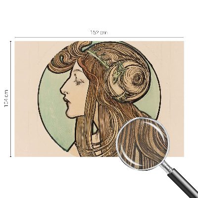 Tapetai Portretas ir jaunystė