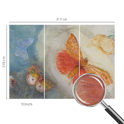 Savaime lipnus fototapetas Spalvinga vasaros fuglia