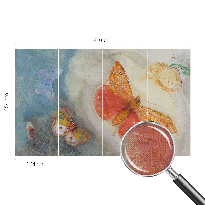 Savaime lipnus fototapetas Spalvinga vasaros fuglia