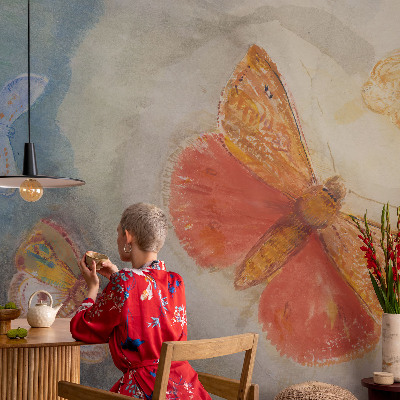 Savaime lipnus fototapetas Spalvinga vasaros fuglia